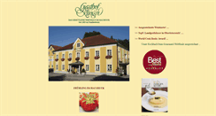 Desktop Screenshot of gasthof-klinger.at